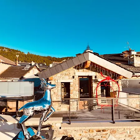 Hébergement de vacances Le Refuge Cal Chalon , Chalet De Luxe Au Coeur Du Village Les Angles (Pyrenees-Orientales)
