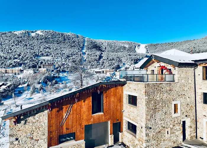 Le Refuge Cal Chalon , De Luxe Au Coeur Du Village Nyaraló Les Angles